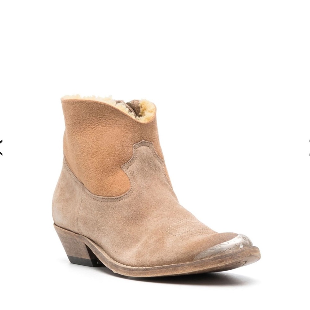 GOLDEN GOOSE Young Cowboy Sherling-Lined Boots